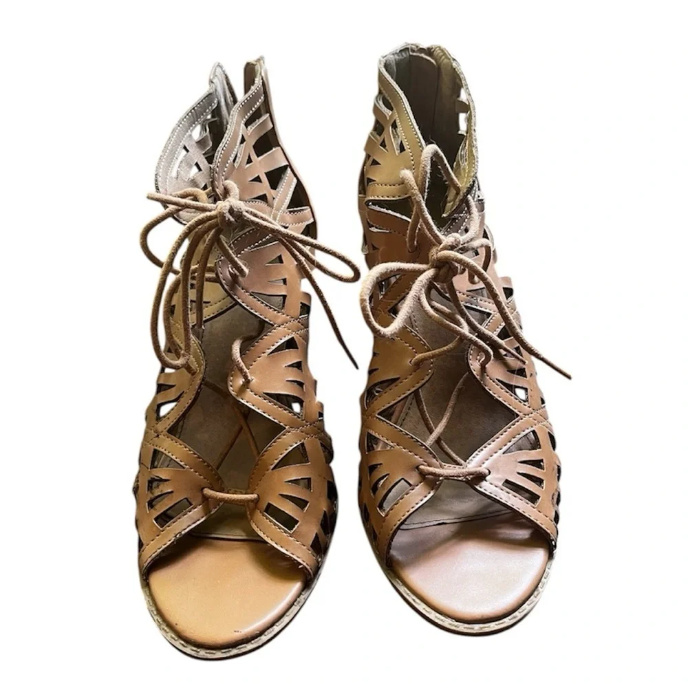 Gladiator Cut Out Heels - Picture 2 of 4